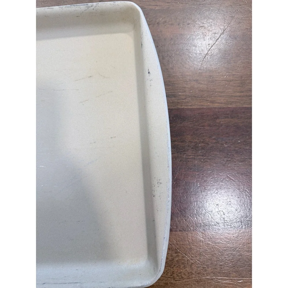 Pampered Chef Fmly Hertg Stoneware Lg Bar Pan 14.75